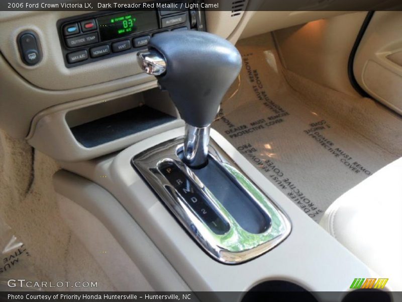 Dark Toreador Red Metallic / Light Camel 2006 Ford Crown Victoria LX