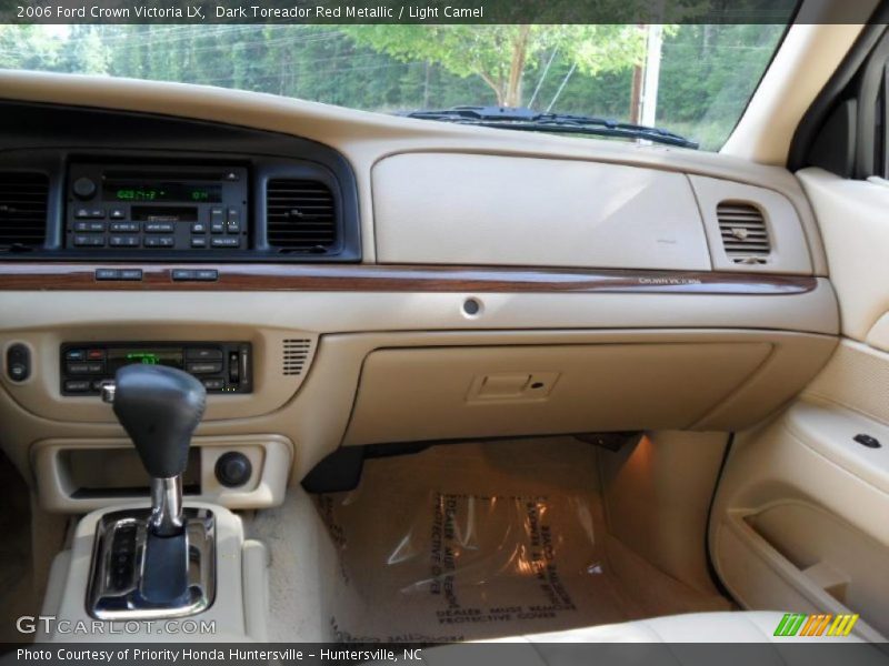 Dark Toreador Red Metallic / Light Camel 2006 Ford Crown Victoria LX
