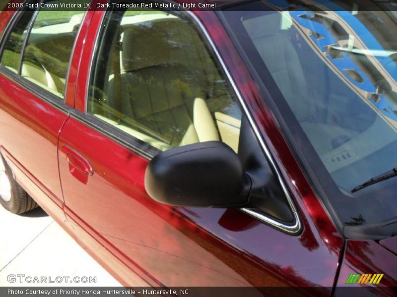 Dark Toreador Red Metallic / Light Camel 2006 Ford Crown Victoria LX