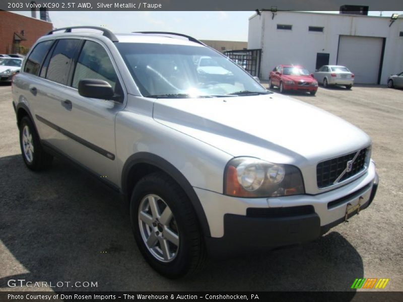 Silver Metallic / Taupe 2003 Volvo XC90 2.5T AWD