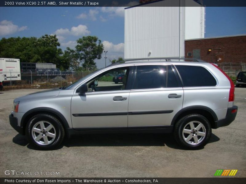 Silver Metallic / Taupe 2003 Volvo XC90 2.5T AWD