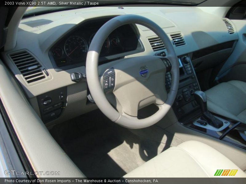 Silver Metallic / Taupe 2003 Volvo XC90 2.5T AWD