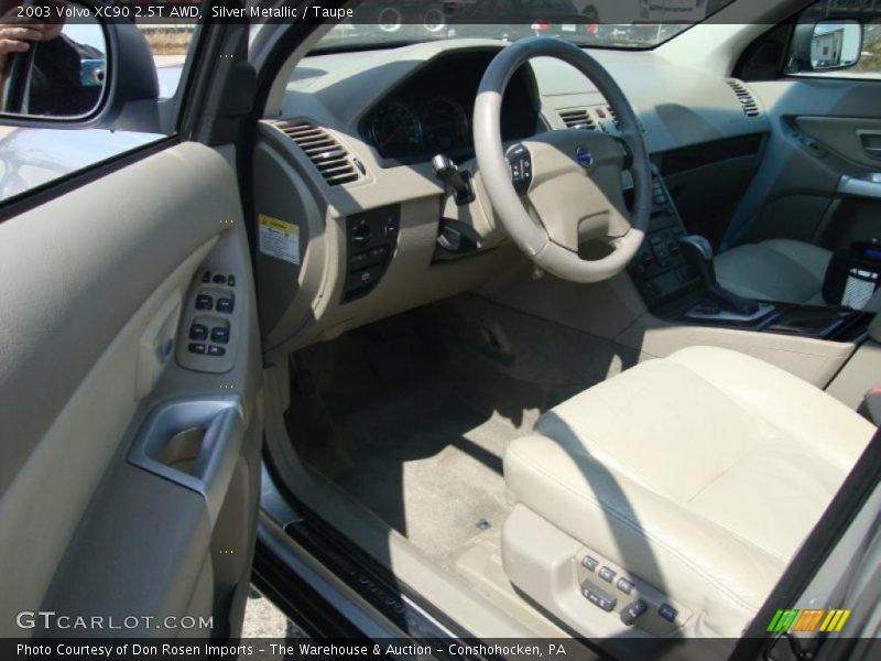 Silver Metallic / Taupe 2003 Volvo XC90 2.5T AWD
