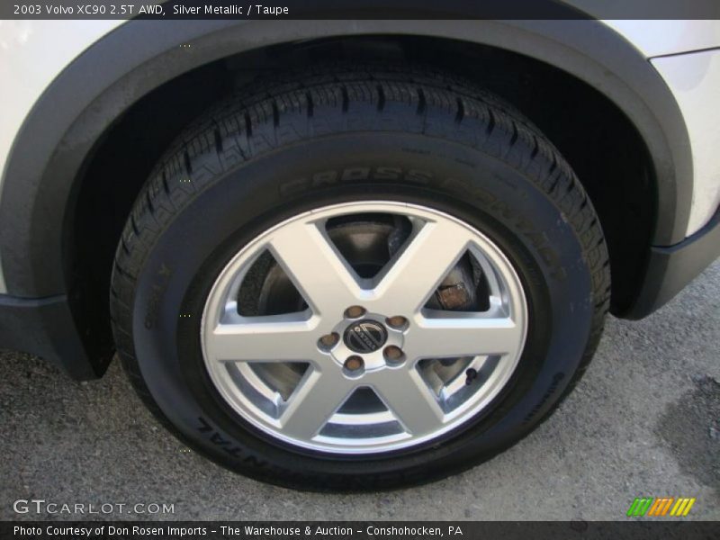 Silver Metallic / Taupe 2003 Volvo XC90 2.5T AWD