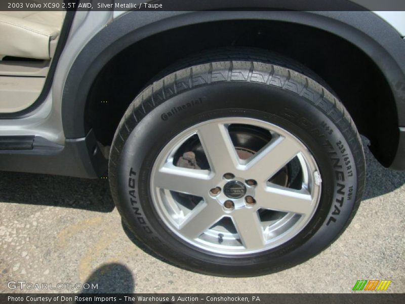 Silver Metallic / Taupe 2003 Volvo XC90 2.5T AWD