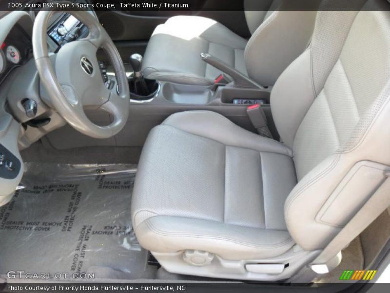 Taffeta White / Titanium 2005 Acura RSX Type S Sports Coupe