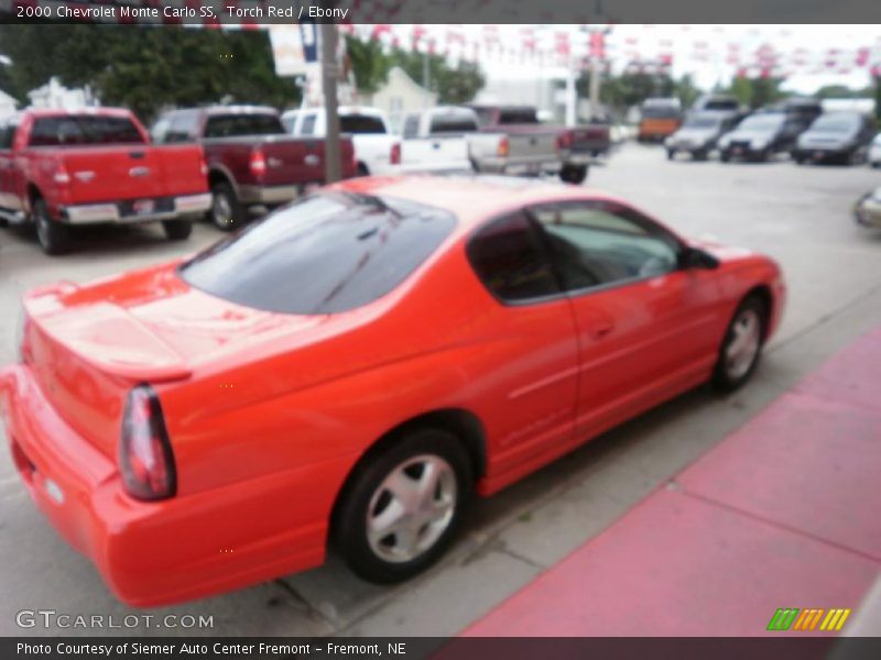 Torch Red / Ebony 2000 Chevrolet Monte Carlo SS