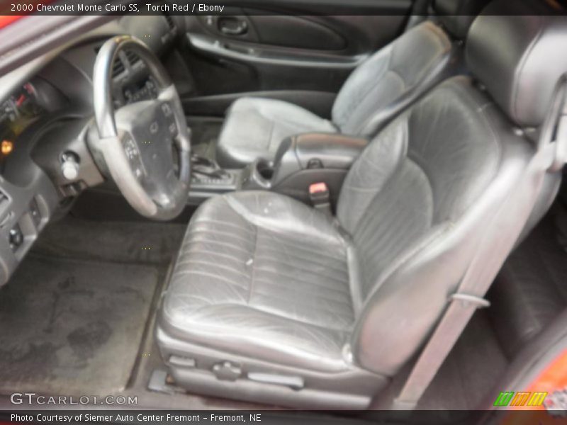 Torch Red / Ebony 2000 Chevrolet Monte Carlo SS