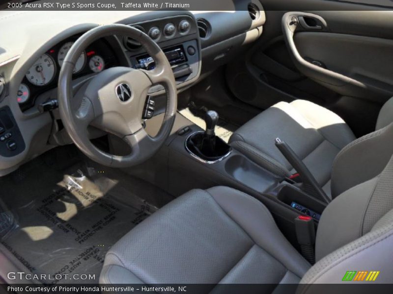 Taffeta White / Titanium 2005 Acura RSX Type S Sports Coupe
