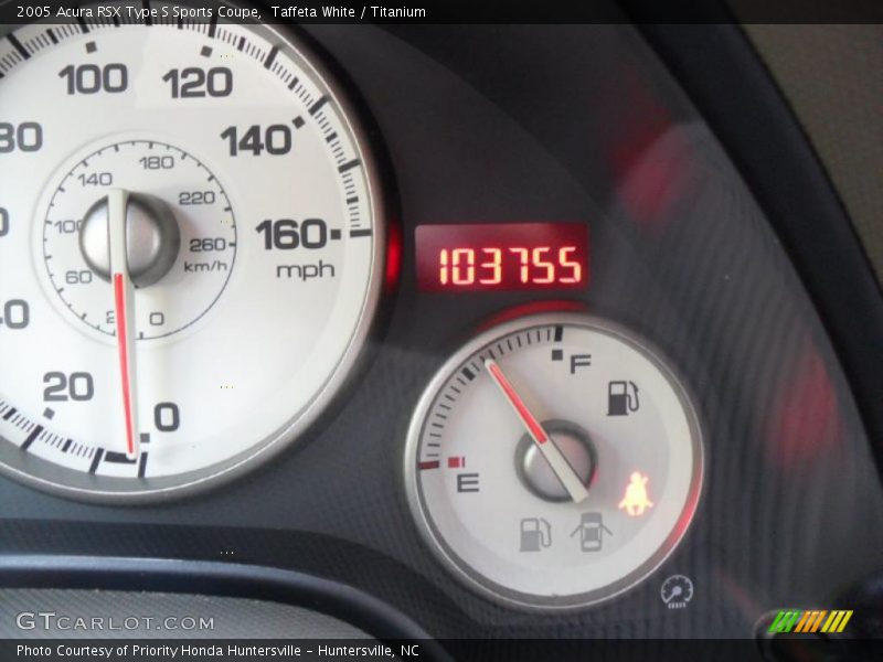 Taffeta White / Titanium 2005 Acura RSX Type S Sports Coupe