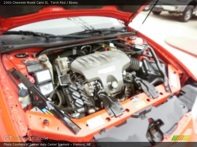 Torch Red / Ebony 2000 Chevrolet Monte Carlo SS