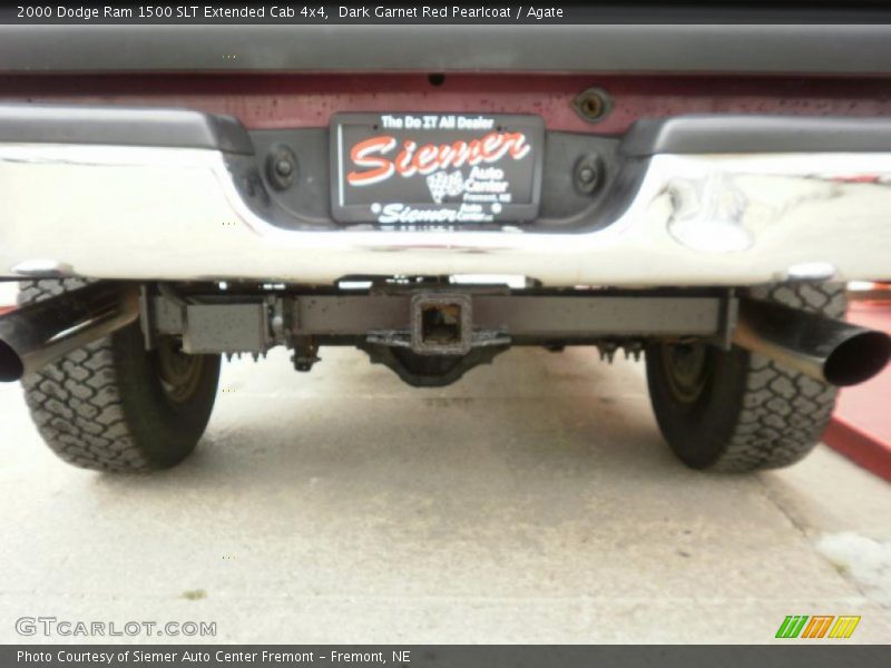 Dark Garnet Red Pearlcoat / Agate 2000 Dodge Ram 1500 SLT Extended Cab 4x4