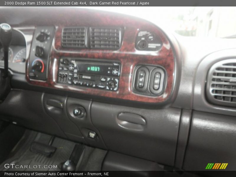 Dark Garnet Red Pearlcoat / Agate 2000 Dodge Ram 1500 SLT Extended Cab 4x4