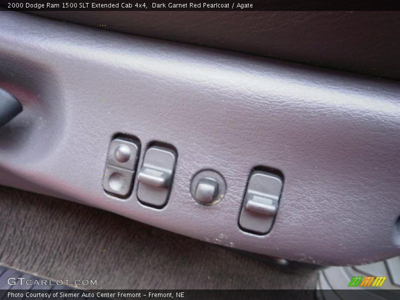 Dark Garnet Red Pearlcoat / Agate 2000 Dodge Ram 1500 SLT Extended Cab 4x4