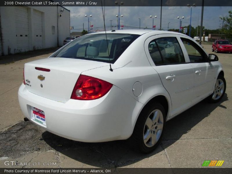 Summit White / Gray 2008 Chevrolet Cobalt LT Sedan