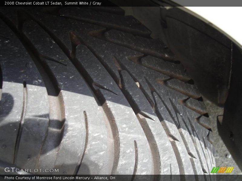 Summit White / Gray 2008 Chevrolet Cobalt LT Sedan