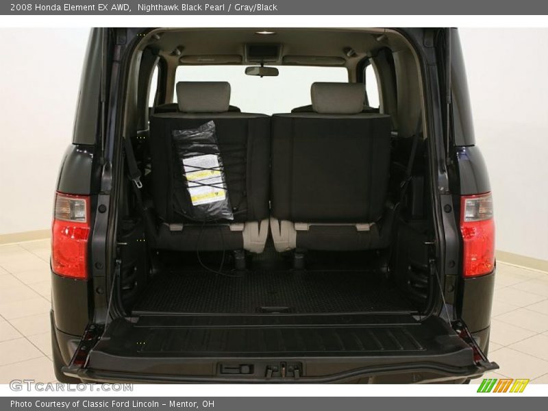 Nighthawk Black Pearl / Gray/Black 2008 Honda Element EX AWD