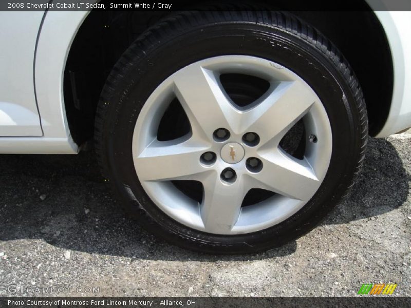 Summit White / Gray 2008 Chevrolet Cobalt LT Sedan