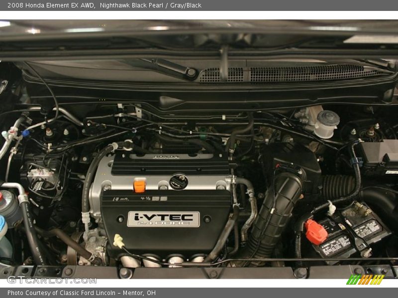 Nighthawk Black Pearl / Gray/Black 2008 Honda Element EX AWD