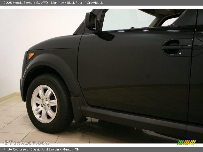 Nighthawk Black Pearl / Gray/Black 2008 Honda Element EX AWD