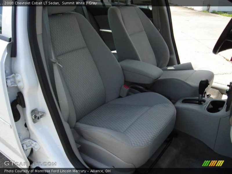 Summit White / Gray 2008 Chevrolet Cobalt LT Sedan