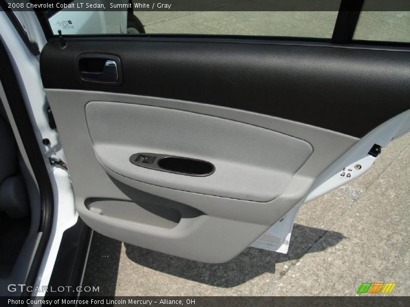 Summit White / Gray 2008 Chevrolet Cobalt LT Sedan