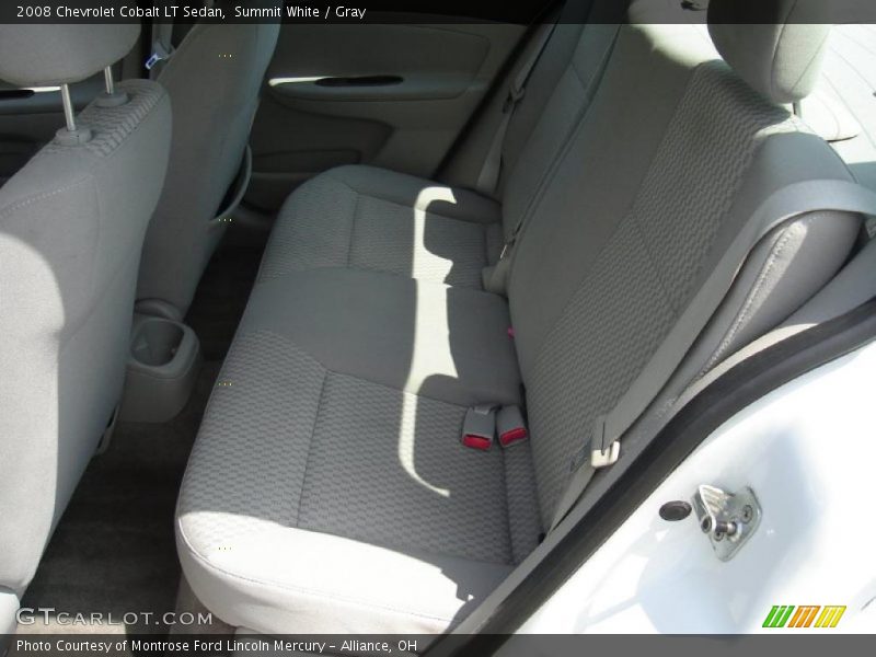 Summit White / Gray 2008 Chevrolet Cobalt LT Sedan