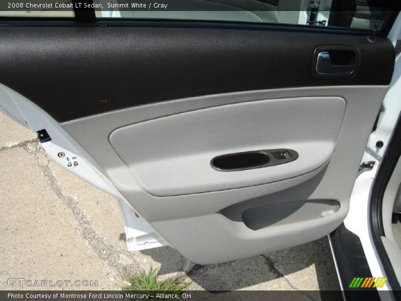 Summit White / Gray 2008 Chevrolet Cobalt LT Sedan