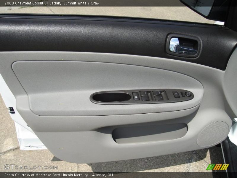 Summit White / Gray 2008 Chevrolet Cobalt LT Sedan