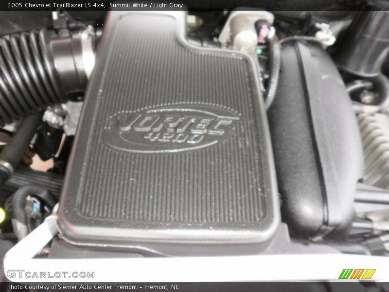 Summit White / Light Gray 2005 Chevrolet TrailBlazer LS 4x4