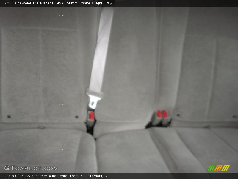 Summit White / Light Gray 2005 Chevrolet TrailBlazer LS 4x4