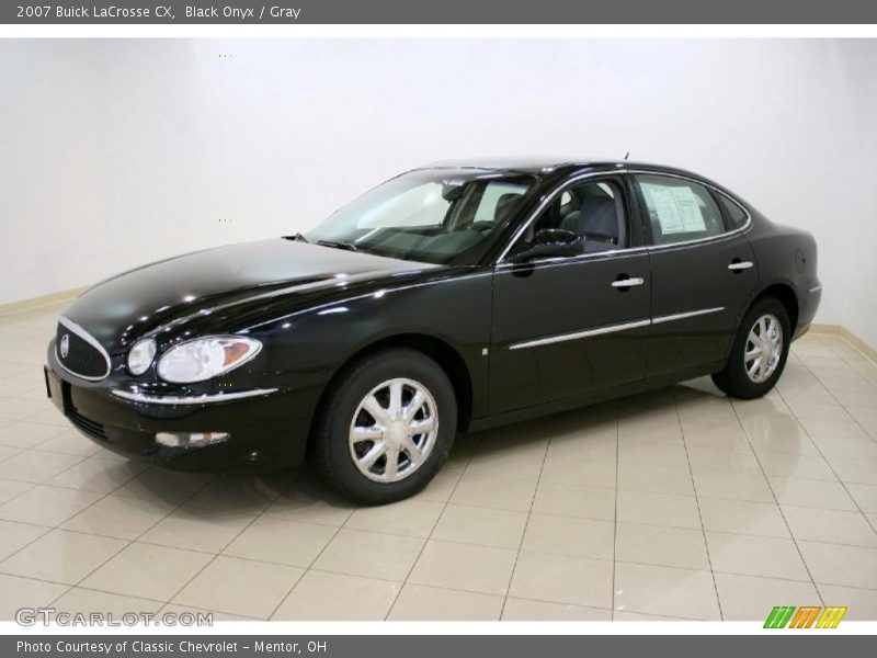 Black Onyx / Gray 2007 Buick LaCrosse CX