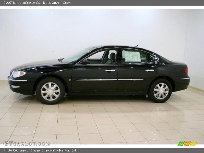 Black Onyx / Gray 2007 Buick LaCrosse CX