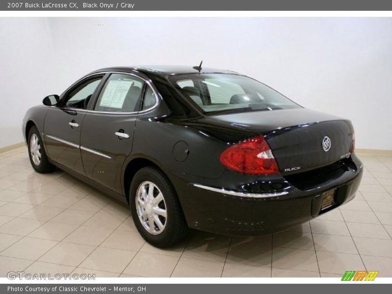Black Onyx / Gray 2007 Buick LaCrosse CX