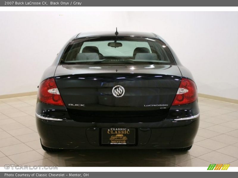 Black Onyx / Gray 2007 Buick LaCrosse CX