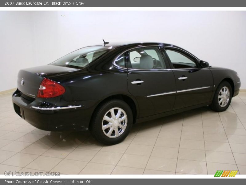 Black Onyx / Gray 2007 Buick LaCrosse CX