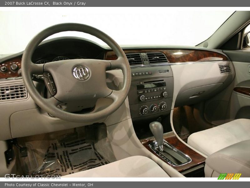 Black Onyx / Gray 2007 Buick LaCrosse CX