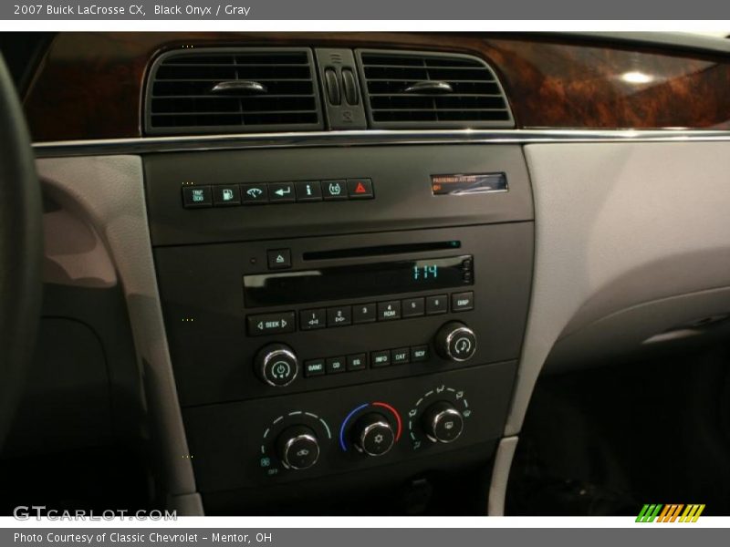 Black Onyx / Gray 2007 Buick LaCrosse CX