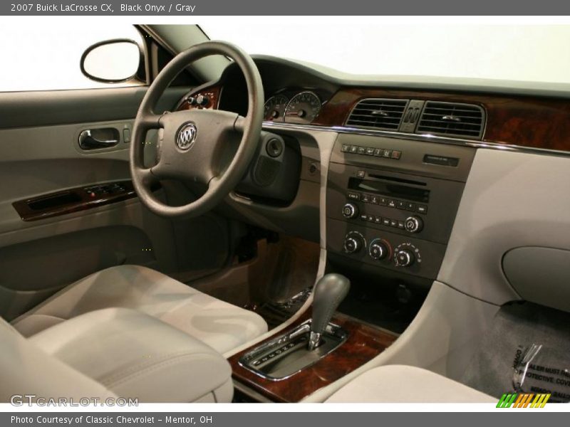 Black Onyx / Gray 2007 Buick LaCrosse CX