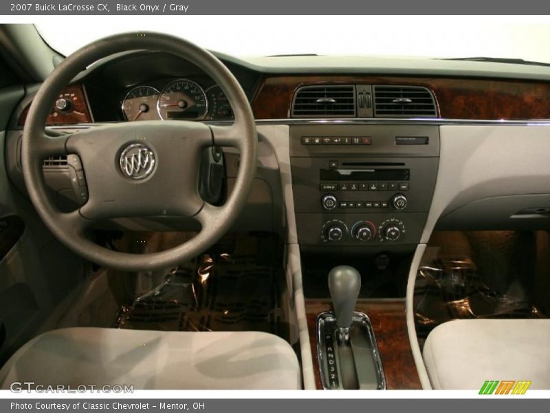 Black Onyx / Gray 2007 Buick LaCrosse CX