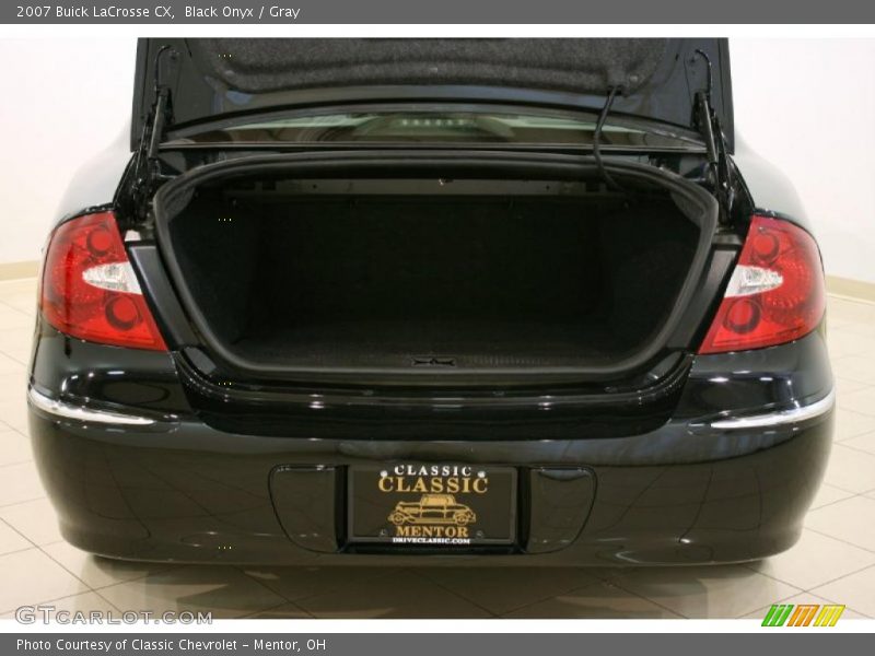 Black Onyx / Gray 2007 Buick LaCrosse CX