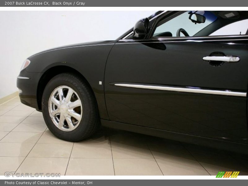 Black Onyx / Gray 2007 Buick LaCrosse CX
