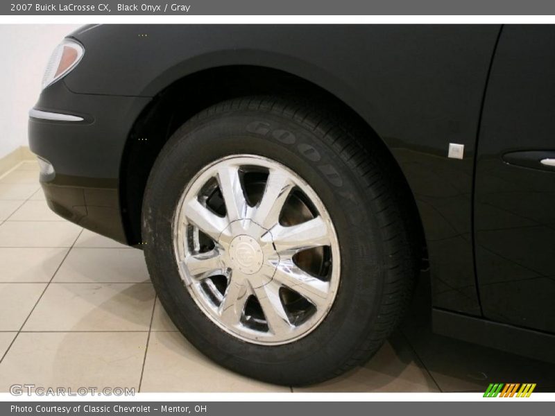 Black Onyx / Gray 2007 Buick LaCrosse CX
