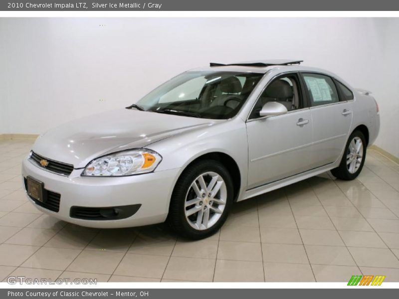 Silver Ice Metallic / Gray 2010 Chevrolet Impala LTZ