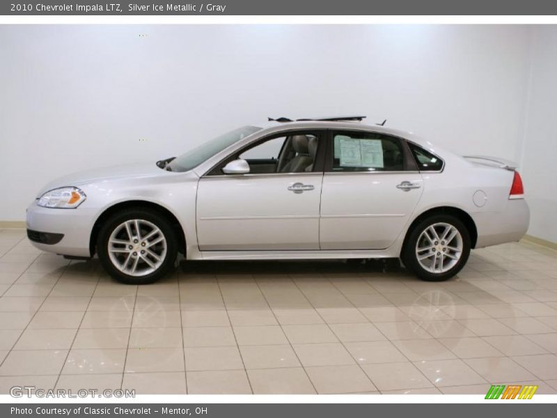 Silver Ice Metallic / Gray 2010 Chevrolet Impala LTZ