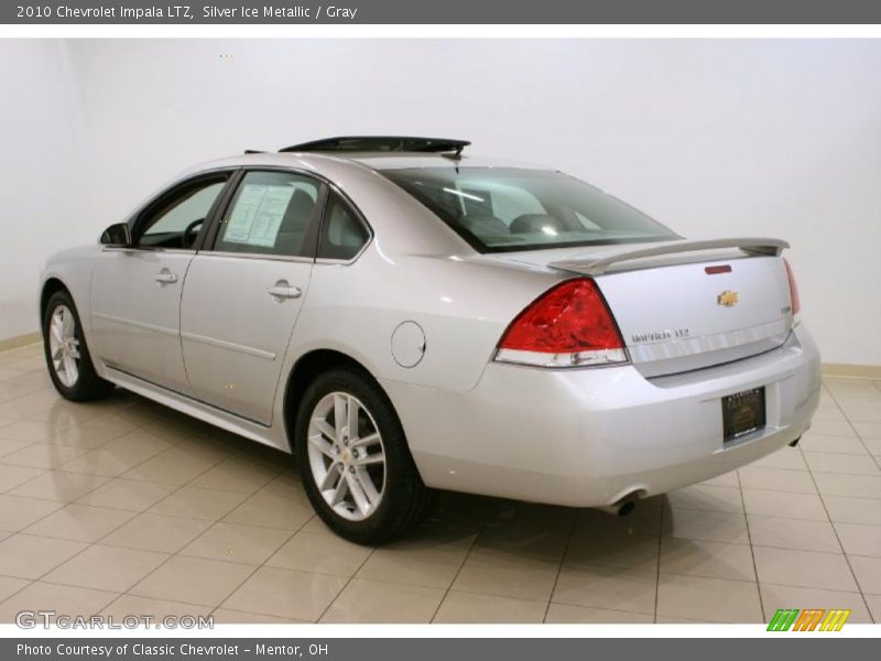 Silver Ice Metallic / Gray 2010 Chevrolet Impala LTZ