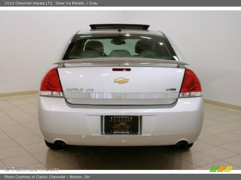Silver Ice Metallic / Gray 2010 Chevrolet Impala LTZ