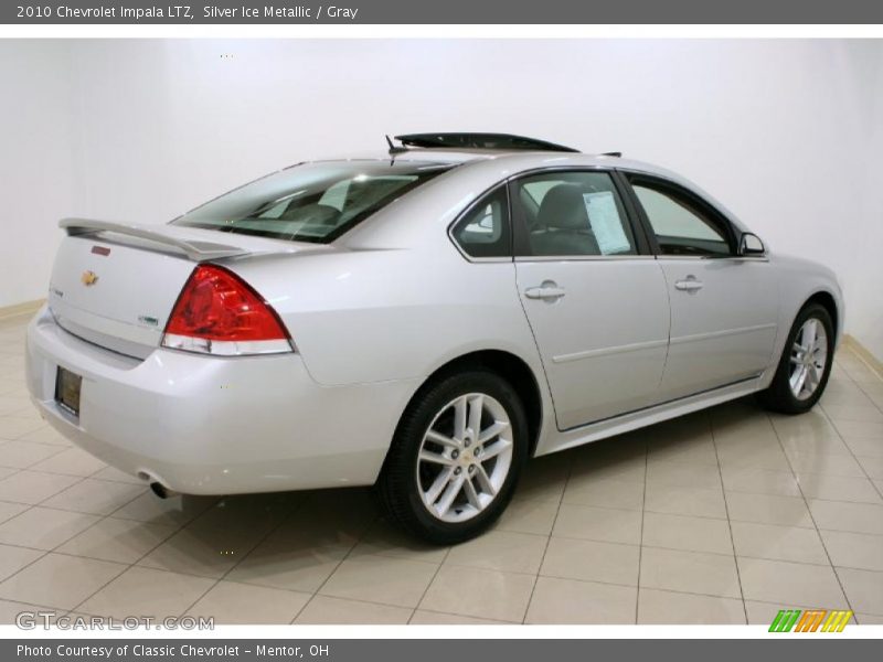 Silver Ice Metallic / Gray 2010 Chevrolet Impala LTZ
