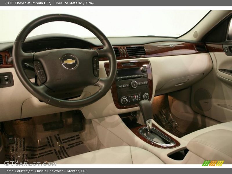 Silver Ice Metallic / Gray 2010 Chevrolet Impala LTZ