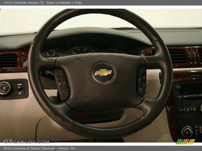 Silver Ice Metallic / Gray 2010 Chevrolet Impala LTZ